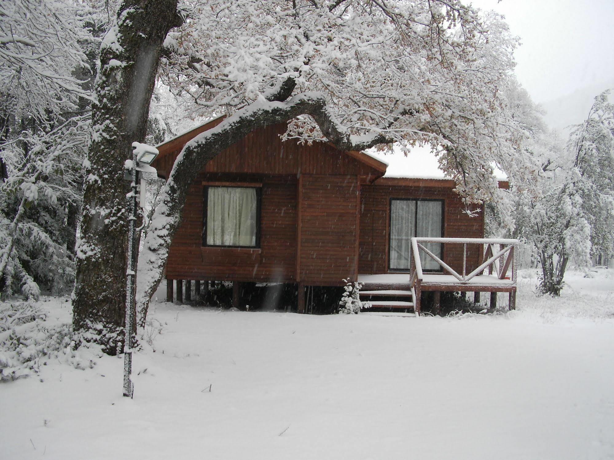 Cabanas Roble Quemado Las Trancas Exterior foto